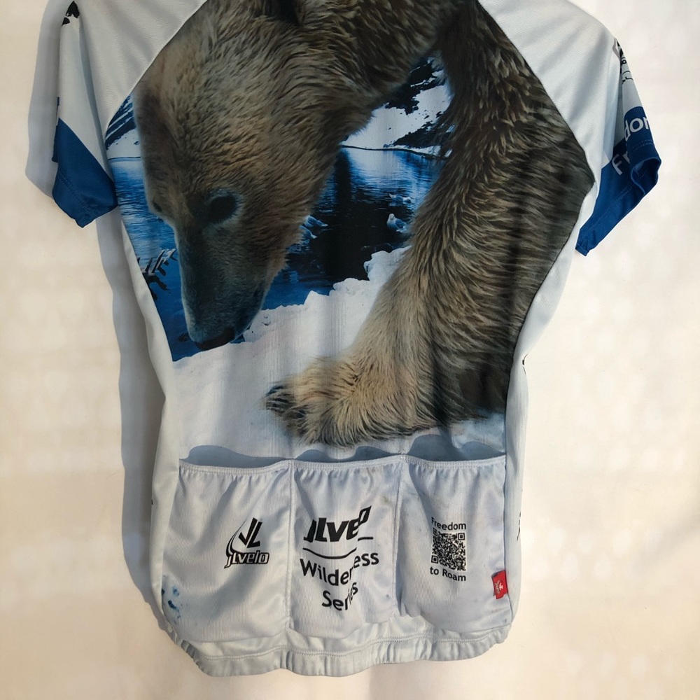 JLVelo biking jersey Freedom to Roam